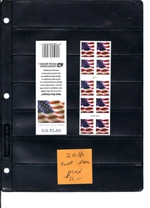 2016 US FLAG BOOKLET - (Scott# 5160a) - Mint Never Hinged (2098) - Picture 1 of 1