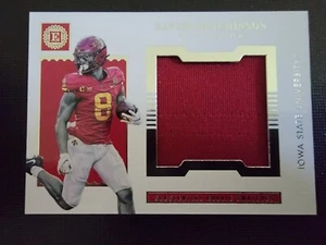 Xavier Hutchinson 2023 Panini Chronicles Substantial Rookie Swatches ERS-XH - Picture 1 of 10