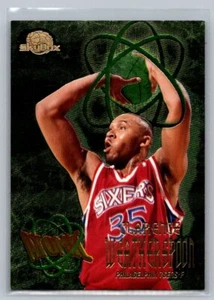 1995 SkyBox Premium Atomic #A10 Clarence Weatherspoon Philadelphia 76ers - Picture 1 of 2