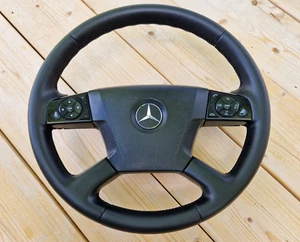Volant CUIR NEUF pour Mercedes Atego 2013 - Actros Freightliner Axor - Picture 1 of 20