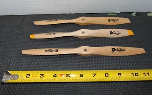 (3) TF Top Flite Power Point 10x6 & 11x7 Wood Propeller Remote Control Airplane - Picture 1 of 3