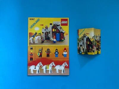 Lego CASTILLO 6067 Guarded Inn Manual de instrucciones SOLO Lion Knights... - Imagen 1 de 4