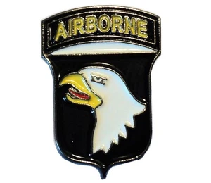 101st Airbourne Division USA US Army Combat Insignia Enamel Military Badge 19mm - Picture 1 of 1