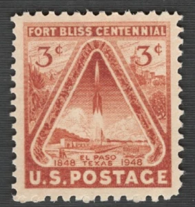 US. 976. 3c. Fort Bliss Centennial  Issue. MNH. 1948 - Picture 1 of 1