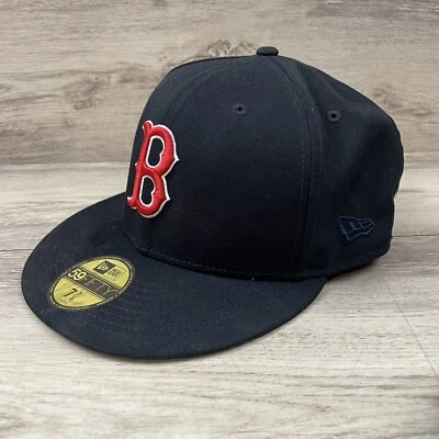 New Era 100th Anniversary Boston Red Sox 7 7/8 Embroidery MLB Cooperstown - Image 1 of 4