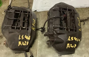 09-12 LEXUS LS460 AWD FRONT DRIVER & PASSENGER SIDE BRAKE CALIPER CALIPERS OEM - Foto 1 di 1