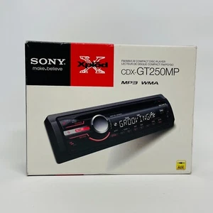 Sony Xplod CDX-GT250MP MP3 WMA FM/MW/LW Reproductor de Disco Compacto Unidad Principal Coche Estéreo - Imagen 1 de 7