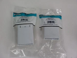 2 Stück Panduit CBX4WH-AY Aufputzbox, Mini Com, 4 Ports, weiß 5ZWA5 NOS - Bild 1 von 3