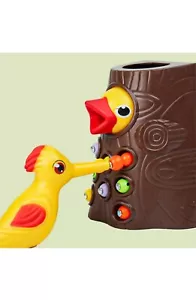 Juguete Montessori Pájaro Carpintero Magnético Atrapa Gusanos Pequeños Pájaros Alimentación Juego Juguetes - Imagen 1 de 10