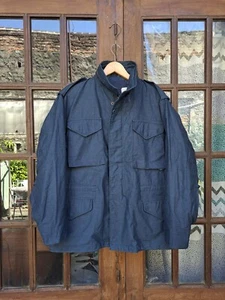 Vintage Alpha Industries M65 Field Jacket US Army Mens Medium Reg - Picture 1 of 5