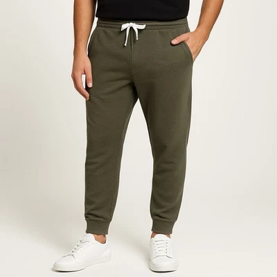 Pantalones de chándal para hombre OLD NAVY XXL verde oliva bolsillos con cordón Foto 1 de 4