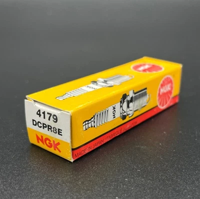 Nova vela de ignição padrão NGK 4179 DCPR8E SOLID para RA6HC RA4HC 905 810C 809C 809 - Imagem 1 de 4