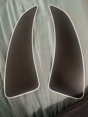 NEW! PORSCHE 987 BOXSTER/CAYMAN MATTE BLACK STONE GUARD DECALS - Image 1 of 2