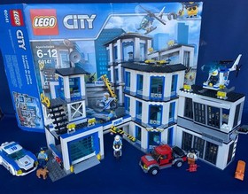 LEGO City Police Station (60141) - 100% Complete with Minifigures, Manuals & Box