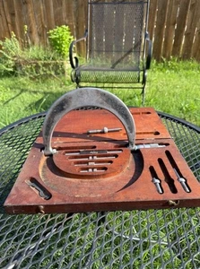 Vintage Scherr Tumico Micrometer Precision Tools - Picture 1 of 21