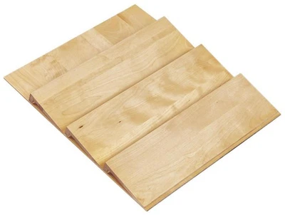 Rev-A-Shelf 4SDI-18 Wood Classics 16"W Trim to Fit Spice Angled 3 - Maple - Image 1 of 4
