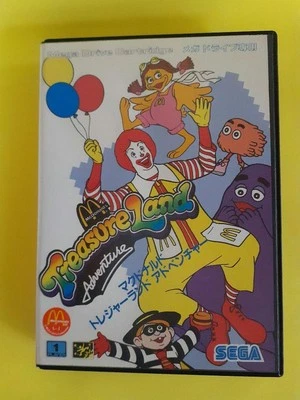 McDonald's Treasure Land Adventure Mega Drive Video Game Software Japan Import - Image 1 of 3
