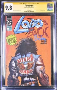 Lobo's Back #1 DC Comics CGC Signature Series 9.8 Firmado Simon Bisley - Imagen 1 de 2