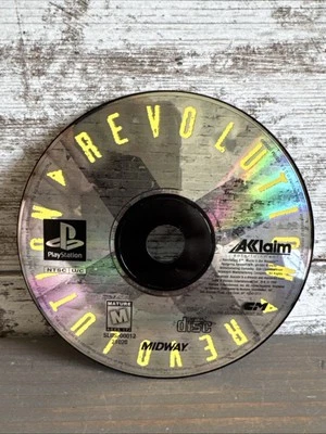 Playstation PS1 REVOLUTION X Game Disc Only Aerosmith Sony TESTED Works - Image 1 of 2