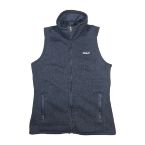 Patagonia Better Sweater Full Zip Vest Blue Womens Medium - Picture 1 of 10