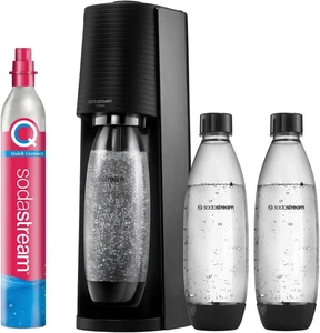 Sodastream TERRA Wassersprudler Promopack mit 3 FUSE Flaschen, Schwarz - Bild 1 von 9