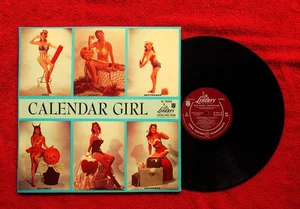 JULIE LONDON CALENDAR GIRL 1956 CHEESECAKE GATEFOLD MONO LP - Picture 1 of 1