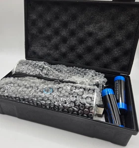 Power Style 2 Taschenlampen mit Etui Wasserdicht Wiederaufladbar Taktischer Zoom NEU - Bild 1 von 12