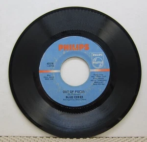 Blue Cheer - Out Of Focus & Summertime Blues - Philips 45 RPM 1968 - Picture 1 of 2
