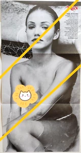 Poster Cameron Diaz By Giovanni Cozzi Cinema Tv Actress Top Model Max (R7) - Picture 1 of 2