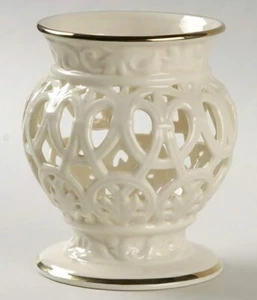 Lenox Illuminations Versailles Votive Urn 24K Gold Trim Votive Candle Holder EUC - Picture 1 of 5