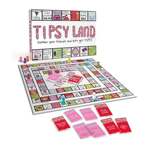 Juegos de mesa Tipsy Land para amigos juego de beber en tareas y desafíos de fiesta - Imagen 1 de 11