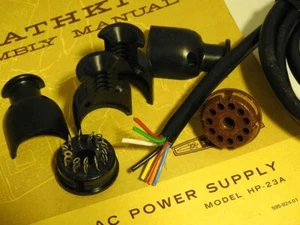 FABRYCZNIE NOWY 11-PINOWY KABEL DO NADAJNIKÓW-ODBIORNIKÓW HEATHKIT SB-101 I HW-101 - Zdjęcie 1 z 4