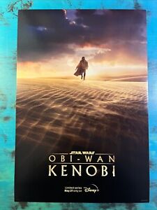 Star Wars: Obi-Wan Kenobi Original Promo Disney+ Poster Size: 13 x 19