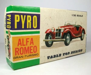 Pyro Table Top Series 1:32 ALFA ROMEO GRAN-TURISMO 1931; SOLO SCATOLA VUOTA - Foto 1 di 5