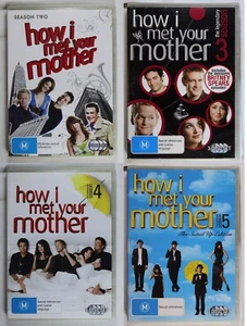 How I Met Your Mother Season 2 3 4 5 DVD Bundle Lot - Picture 1 of 9
