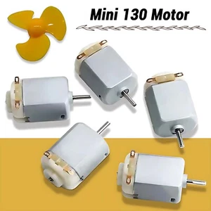 Motor de juguete Mini130 pequeño motor eléctrico de CC 3V 16500-24000 RPM Raspberry Pi - Imagen 1 de 13