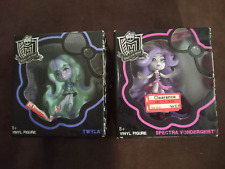 Monster High Twyla & Spectra 4in Vinyl Daughter of the Boogey Man BOTH Sealed