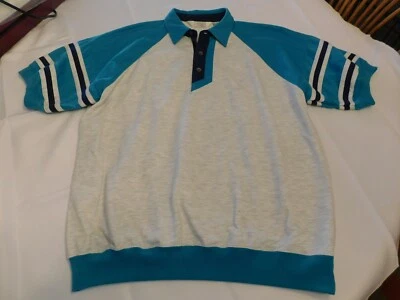 Camisa polo de manga corta The Men's Store at Sears para hombre talla L grande Lt gris Hthr Foto 1 de 4