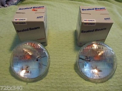 Nuevo 5001 HighBeam Faros Juego Completo de (2) 5 3/4" NUEVO Incandescente WAGNER Foto 1 de 2