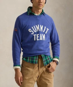 Polo Ralph LaurenVintage Fit Fleece Graphic Sweatshirt Multi Size's NWT  - Picture 1 of 5