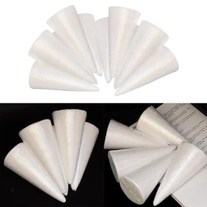 30pcs Cone Styrofoam Foam Christmas Tree Ornament for DIY - Picture 1 of 7