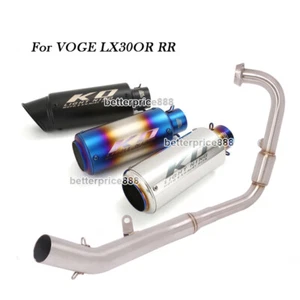 For VOGE LX30OR RR 2023~2025 Exhaust Headers Pipe Link Muffler With DB Killer - Picture 1 of 12