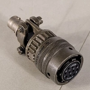 Amphenol Aerospace 0039 MS3116F12-10S Female 10-pin To BNC Female Adapter - Picture 1 of 8