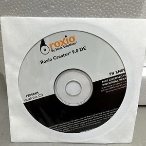 ROXIO CREATOR 9.0 DE CD - PN-XM891 - New Opened - Picture 1 of 2