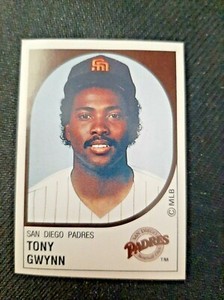 1988 Tony Gwynn Panini Sticker #410 (Mint) (Rare)