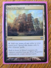 Magic mtg Ancient Ziggurat Conflux NM condition