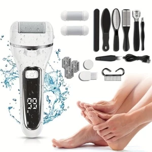 Electric Callus Remover for Feet Rechargeable, Portable Foot File Pedicure Set - Picture 1 of 15