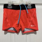 Nike 267654 Women's Solids Kick Short Bright Crimson Bottom Swimwear Size XS