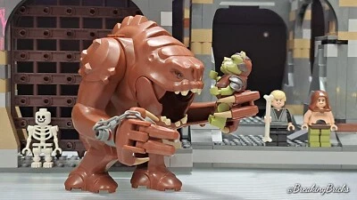  LEGO Star Wars #75005 Rancor Pit 2013 muy limpio todas las minifiguras retiradas sin caja Foto 1 de 4