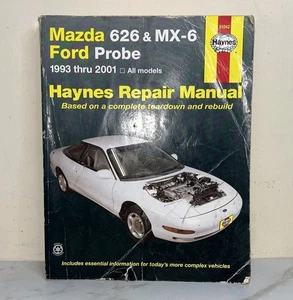 1993-2001 Mazda 626 & MX-6 Ford Probe Haynes Publications 61042 Repair Manual - Foto 1 di 7